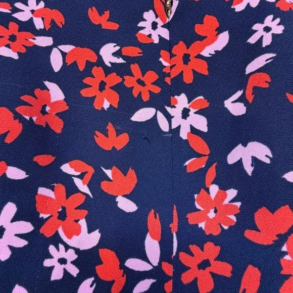 Draper James Romper Women 4 Painterly Floral Cold Shoulder Floral - Picture 11 of 13